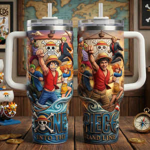 Ocean Adventure Crew Tumbler - Personalized Gift 03NATN180326