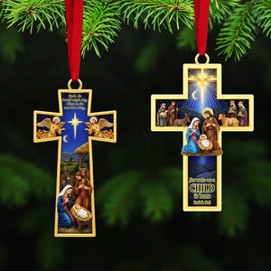 Gifts For Jesus Lover, Jesus Christmas Acrylic Ornament 01hyta171025