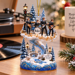 The Beatles Heavenly Music Ornament, Personalized Gifts For Music Lovers 05qhqn220926
