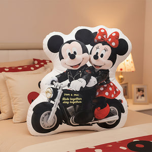 Ride Together Stay Together - Pillow Personalized Gifts For Couple 04TODT181225
