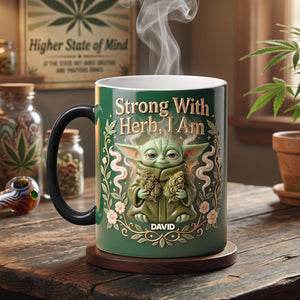 Chilling Magic Coffee Mug - Personalized Gifts For Stoners 03TOTN040826