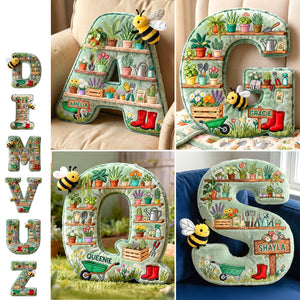 Dream Garden Shaped Pillow, Personalized Gifts For Gardening Lovers 03qhmg031225 - Pillow - GoDuckee