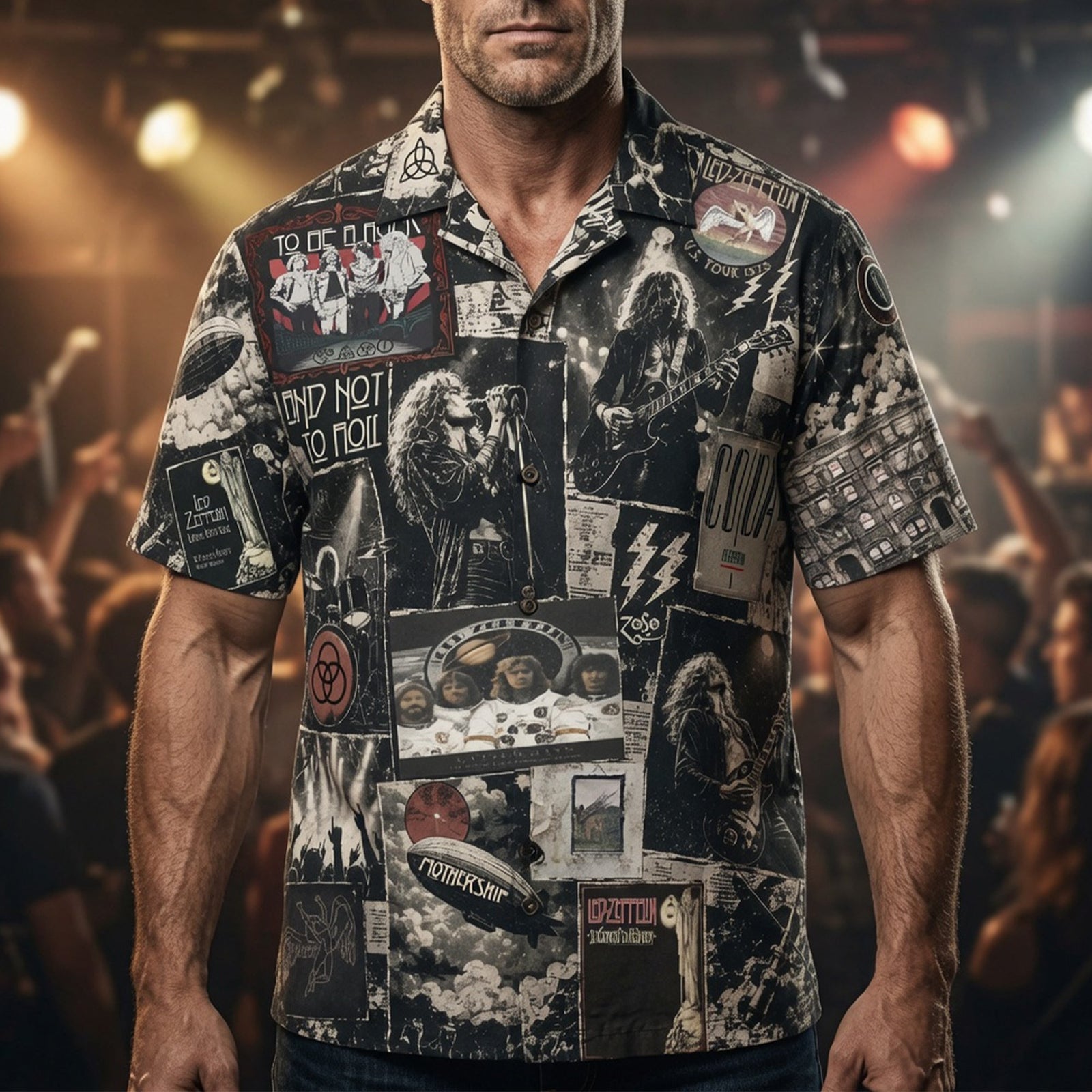 The Led Zeppelin Music Hawaiian Shirt - Personalized Gifts 06QHQN020726
