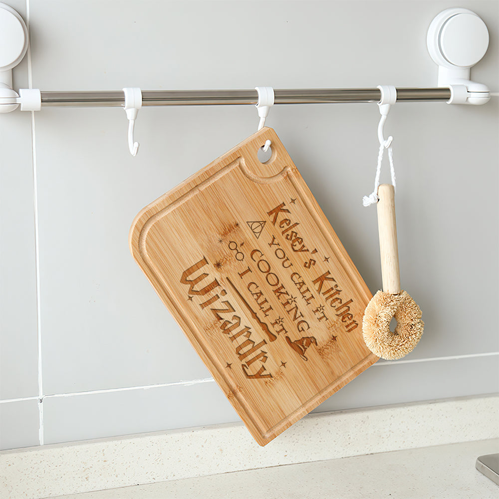 Personalized Gifts For Wizard Chefs or Cooking Lovers Cutting Board 04HUMH190724-Homacus