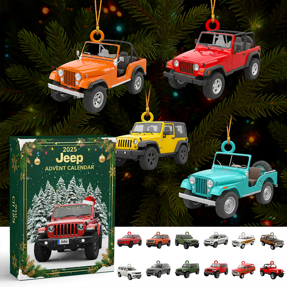Off Road Lovers Advent Calendar Blind Box Personalized Christmas Gifts 04HYDT281025
