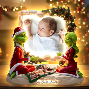 Cozy Holiday Acrylic Light Box - Custom Photo Gifts For Family 05PAQN071125