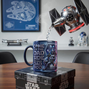 Space Dad Magic Coffee Mug - Personalized Gifts For Dads 01QHDT200426-Homacus