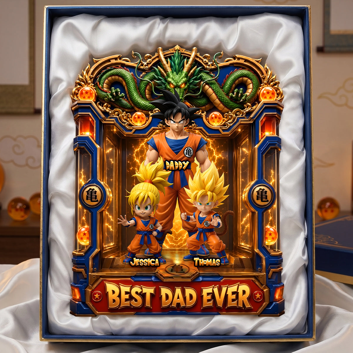 Legendary Dad and Kids Acrylic Plaque - Personalized Gifts For Dad 01TYDH080526