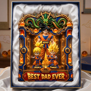 Legendary Dad and Kids Acrylic Plaque - Personalized Gifts For Dad 01TYDH080526