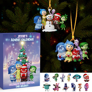 Christmas Advent Calendar Custom Shape Acrylic Blind Box - Personalized Gifts For Christmas 02pgta111125