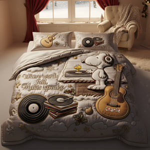 Dream Zone Quilt Bedding Set Personalized Gifts 10PALU141125