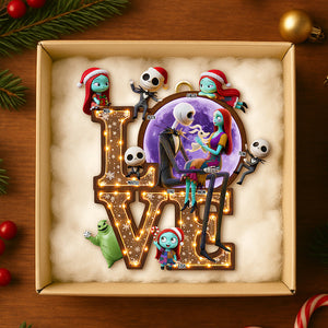 Love Family Christmas Ornament Personalized Gifts For Family 08PADT291025