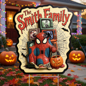 Spooky Halloween Yard Sign - Personalized Gifts For Family 04todt030826