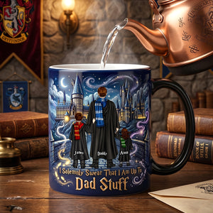 I Am Up To Dad Stuff Heat Changing Mug - Personalized Gifts For Dads 03natn060526