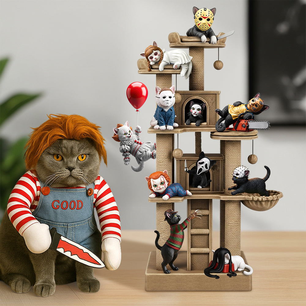 Killer Cat Acrylic Plaque Personalized Gifts for Cat Lovers 02QHDT220525-Homacus