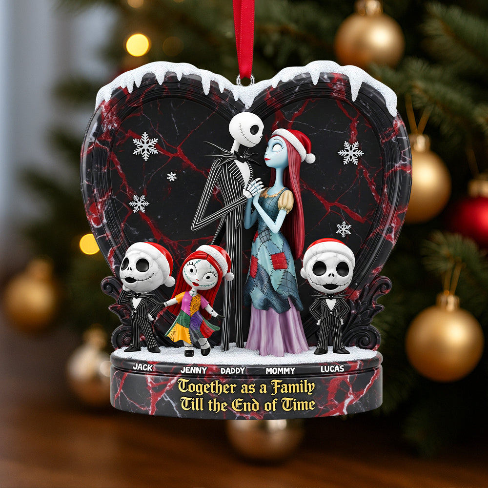 Personalized Gifts For Family Christmas Ornament 03natn200925