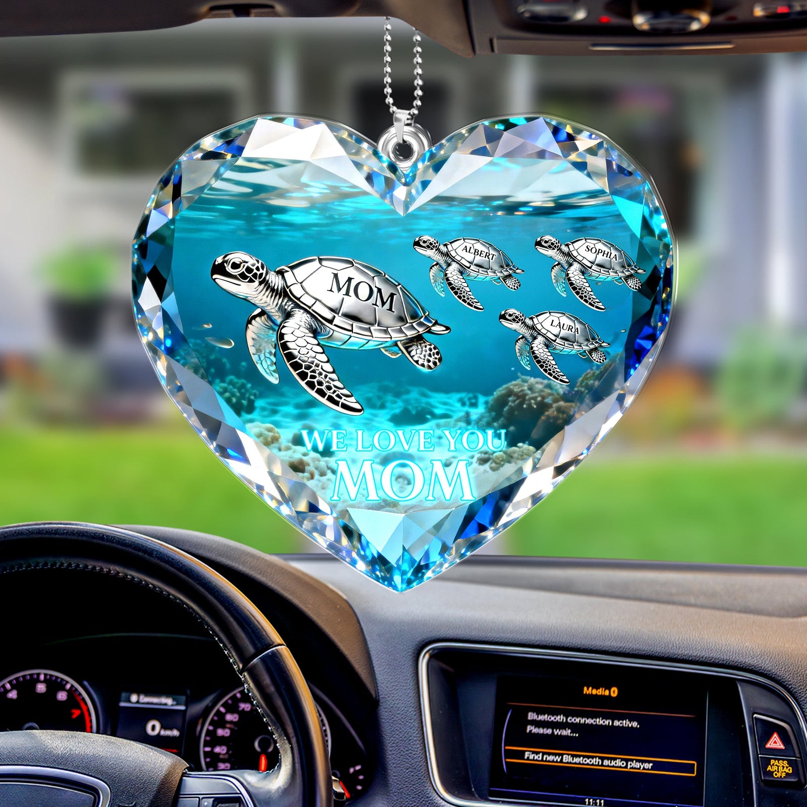 Sea Turtle Car Hanging Ornament - Personalized Gifts For Mother 05hyqn090226