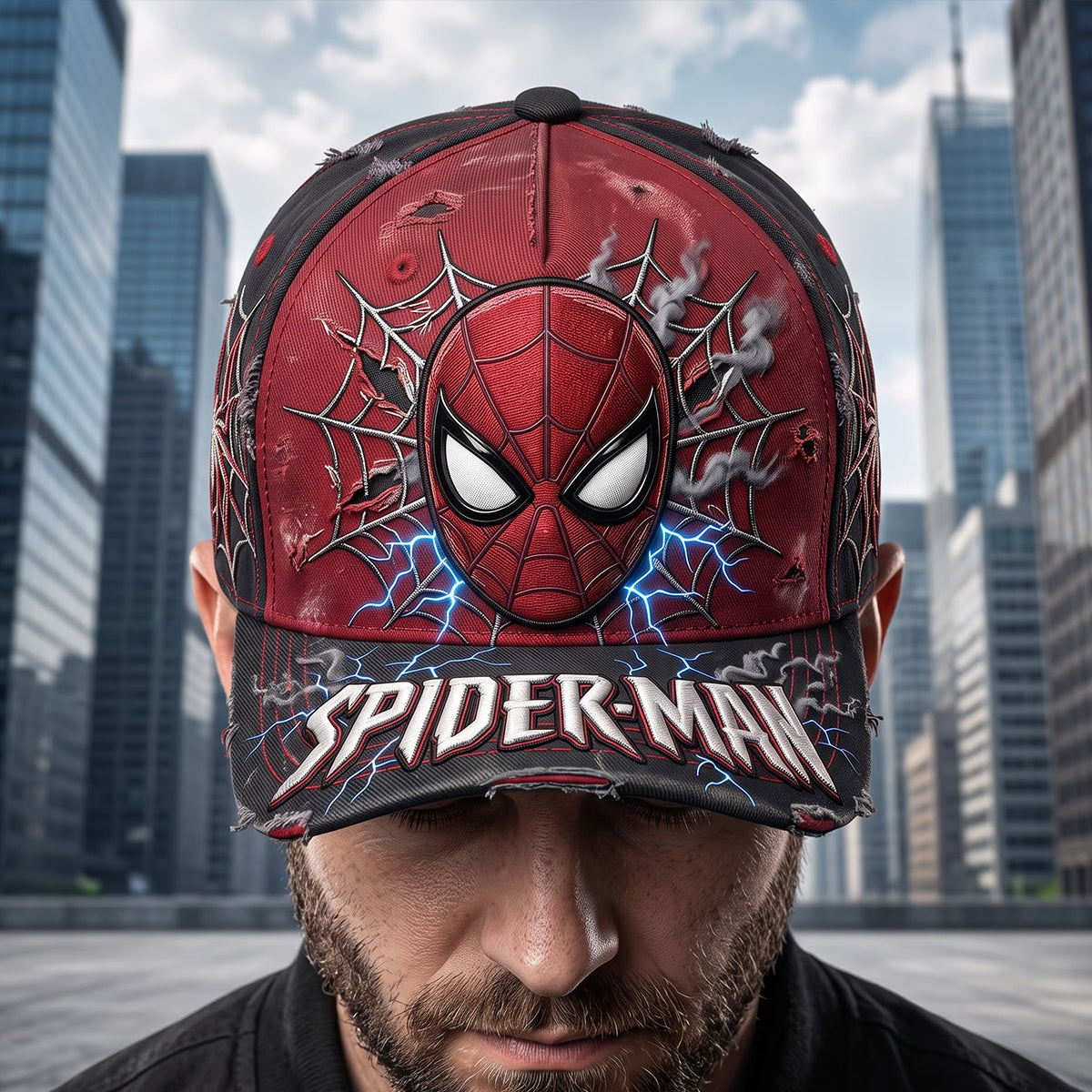 Lightning Web Hero Classic Cap -Personalized Gift 01NATN030826