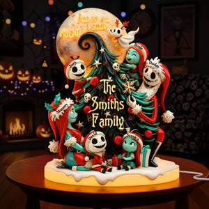 Good Fright Christmas Night Light Box - Personalized Gifts For Family 04QHLU051125