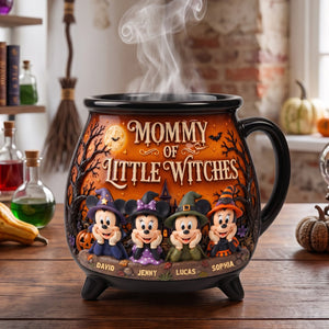 Little Witches Cauldron Mug - Personalized Gifts For Halloween 01tytn200826