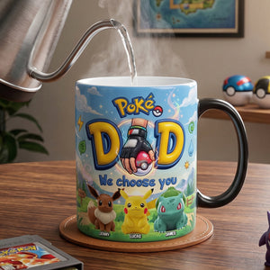 The Chosen Dad Magic Mug - Personalized Gifts For Dads 04natn110526