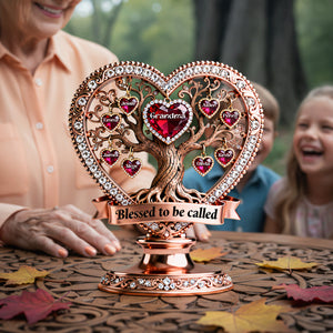 Grandma's Tree Acrylic Plaque - Personalized Gifts For Grandma 02kita26026