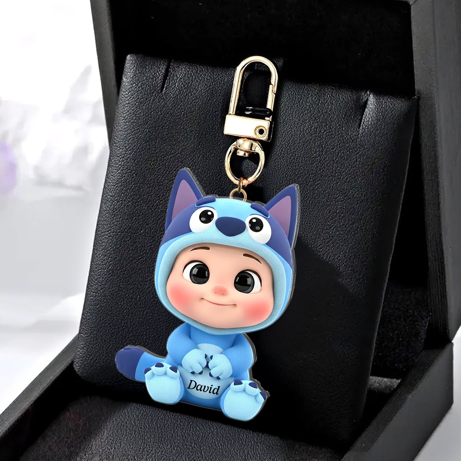 Adorable Characters Acrylic Keychain - Personalized Gifts 06HUQN290126