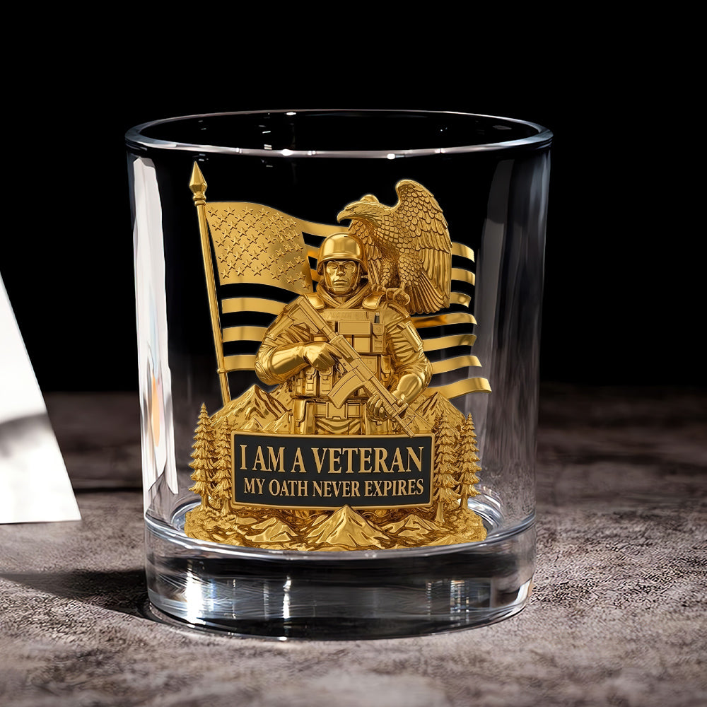 Personalized Gifts For Veteran Whiskey Glass 04tgtn250725-Homacus