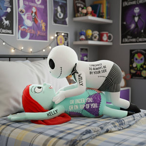 Fun Inseparable Couple Custom Shape Pillow - Personalized Gifts For Couple 02qhmg151125