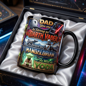 Cosmic Dad Magic Coffee Mug - Personalized Gifts For Dad 03paqn080526