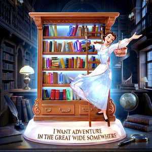 Bookworm Adventure Light Box Personalized Gifts For Book Lovers 01QHLU041225