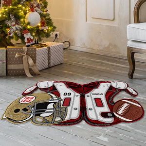 Sports Jersey Doormat - Personalized Gifts 02huqn011125