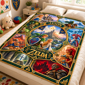 Epic Fantasy Adventure Blanket -  Personalized Gifts 03ttdh061026