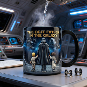 The Best Father Magic Coffee Mug - Personalized Gifts For Father 01natn100426