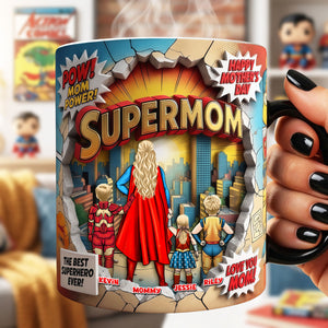 Strong Mom Magic Coffee Mug - Personalized Gifts For Mother 03tyta200426