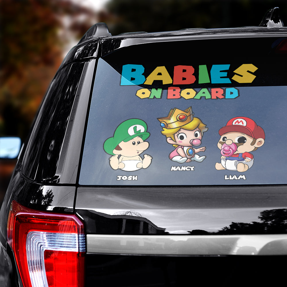 Personalized Gifts Dad Here Decal 02ohpu040624 - Home Decor - GoDuckee