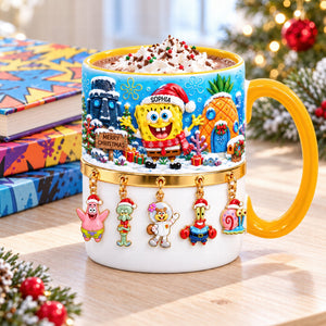 Underwater Lovely Christmas Accent Mug - Personalized Christmas Gifts 05ttqn290926