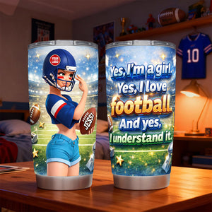 Cheer Energy Girl Tumbler - Personalized Gift For Sport Lovers 04HULU130126