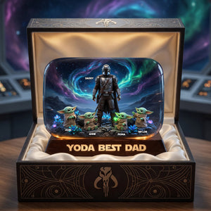 Our Galactic Hero Acrylic Plaque - Personalized Gifts Dad 02TOLU290426-Homacus