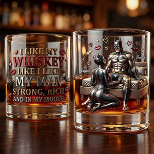 Midnight Couple Round Glass - Personalized Gifts For Couple 03QHLU090126