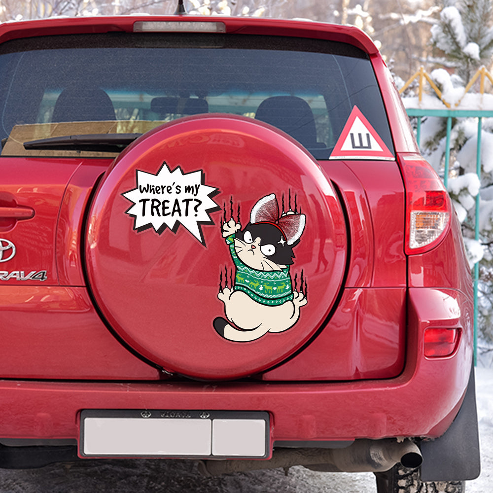 Cat-Personalized Decal-Gift For Cat Lover- Christmas Gift EEA - Home Decor - GoDuckee