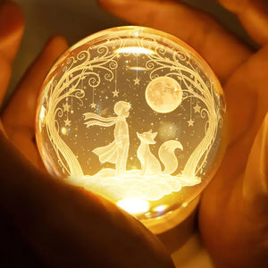 Starry Dream Boy Crystal Night Light - Personalized Gift 06PALU181225