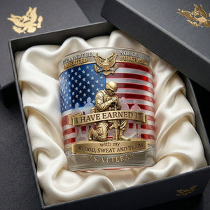 I've Earned It Decanter Set - Personalized Gifts For Veterans 01patn280226