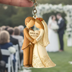 Personalized Gifts For Newlyweds Keychain 01totn261125