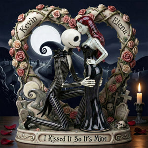 Gothic Couple Acrylic Plaque - Personalized Gifts For Couple 04qhqn271225