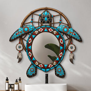 Sea Turtle Personalized Holiday Gifts For Native Mirror 04natn290725