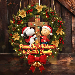 Personalized Christmas Gifts For Christian Family Wood Sign 06hymg281025