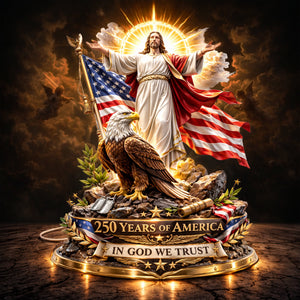 United In Faith 250 Years Anniversary Light Box - Personalized Gift For Christian 03TYLU030326