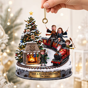 Spellbound Family Acrylic Ornament - Personalized Christmas Gifts For Family 03QHDT010926