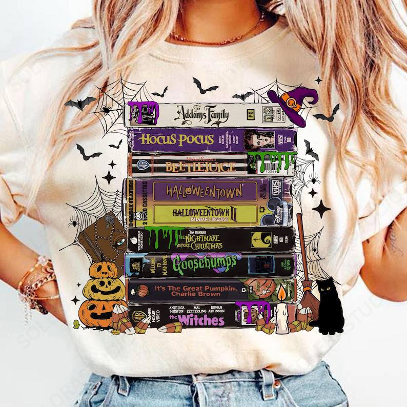 Halloween Nightmare Movie VHS Shirt - Gift For Movie Fans 77laxx180725-Homacus